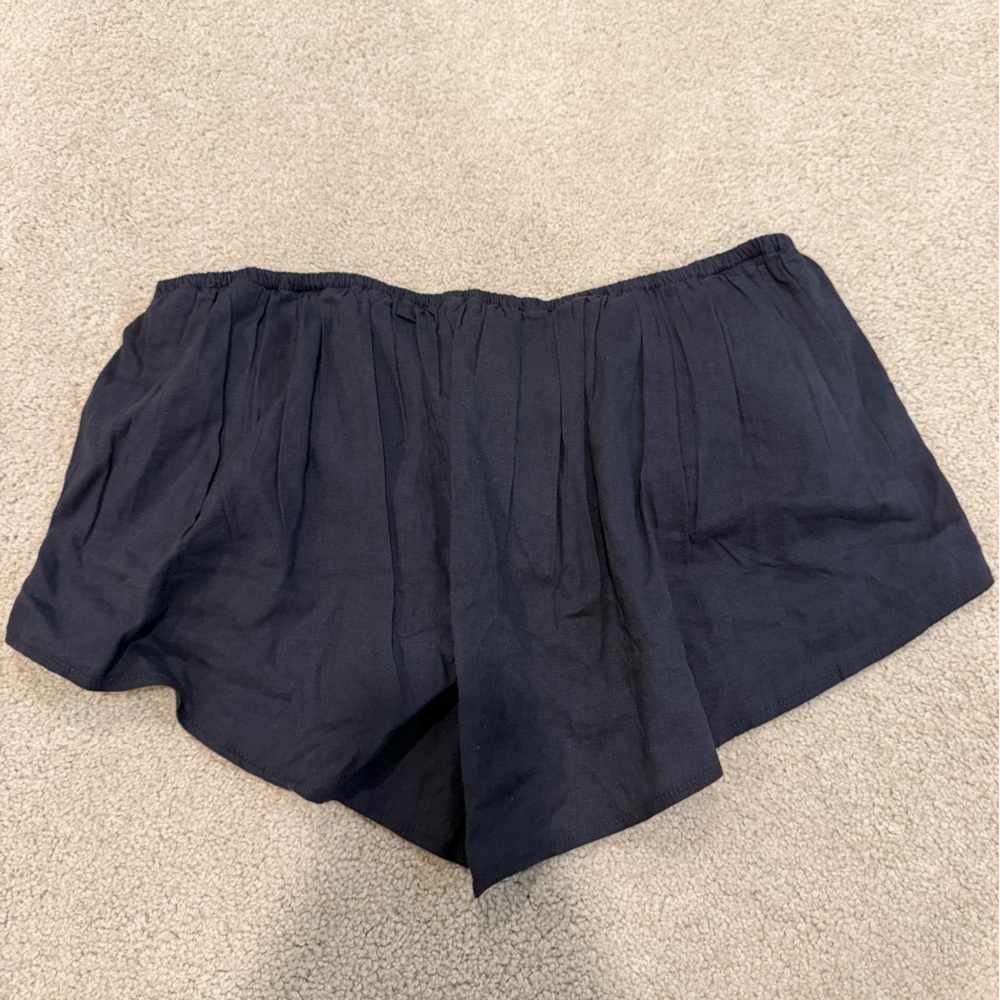 NWT aerie Linen Blend Tube Top - Picture 2 of 5